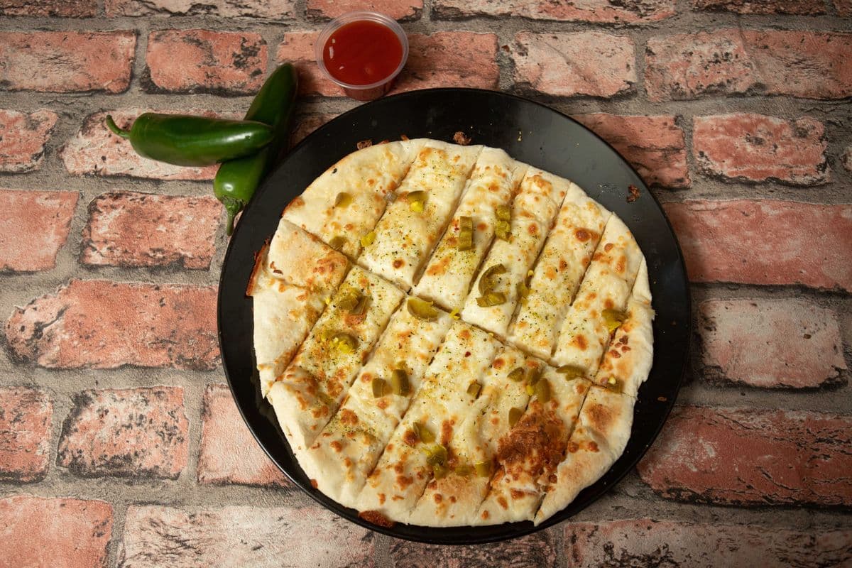 ✅Recommended-Cheesy breadsticks with Jalapenos
