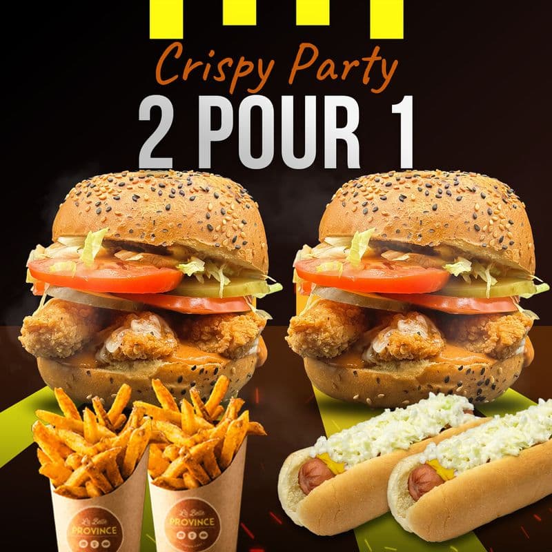 Crispy Party - 2 Pour 1