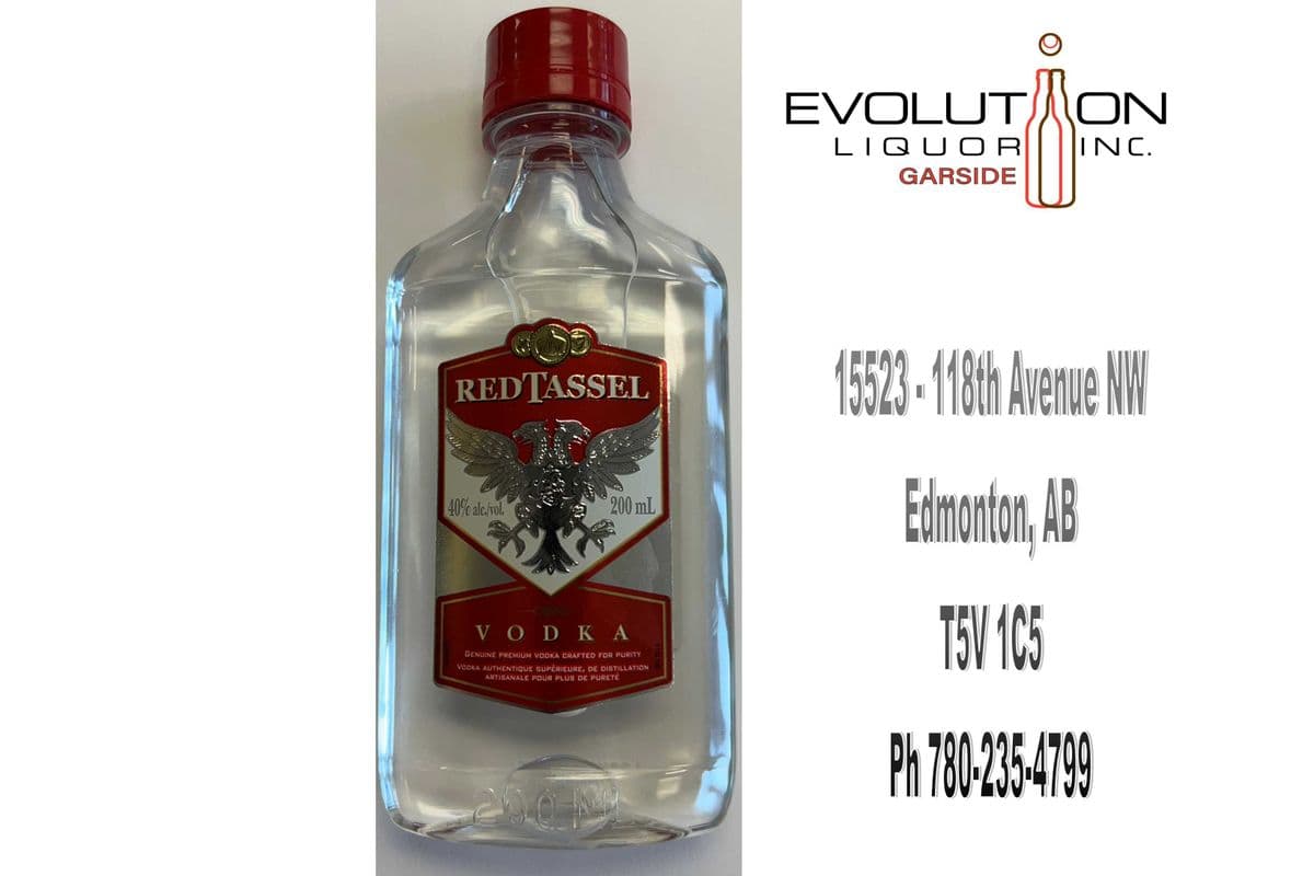 Red Tassel Vodka 0200P (1 x 200ml Plastic Bottle)
