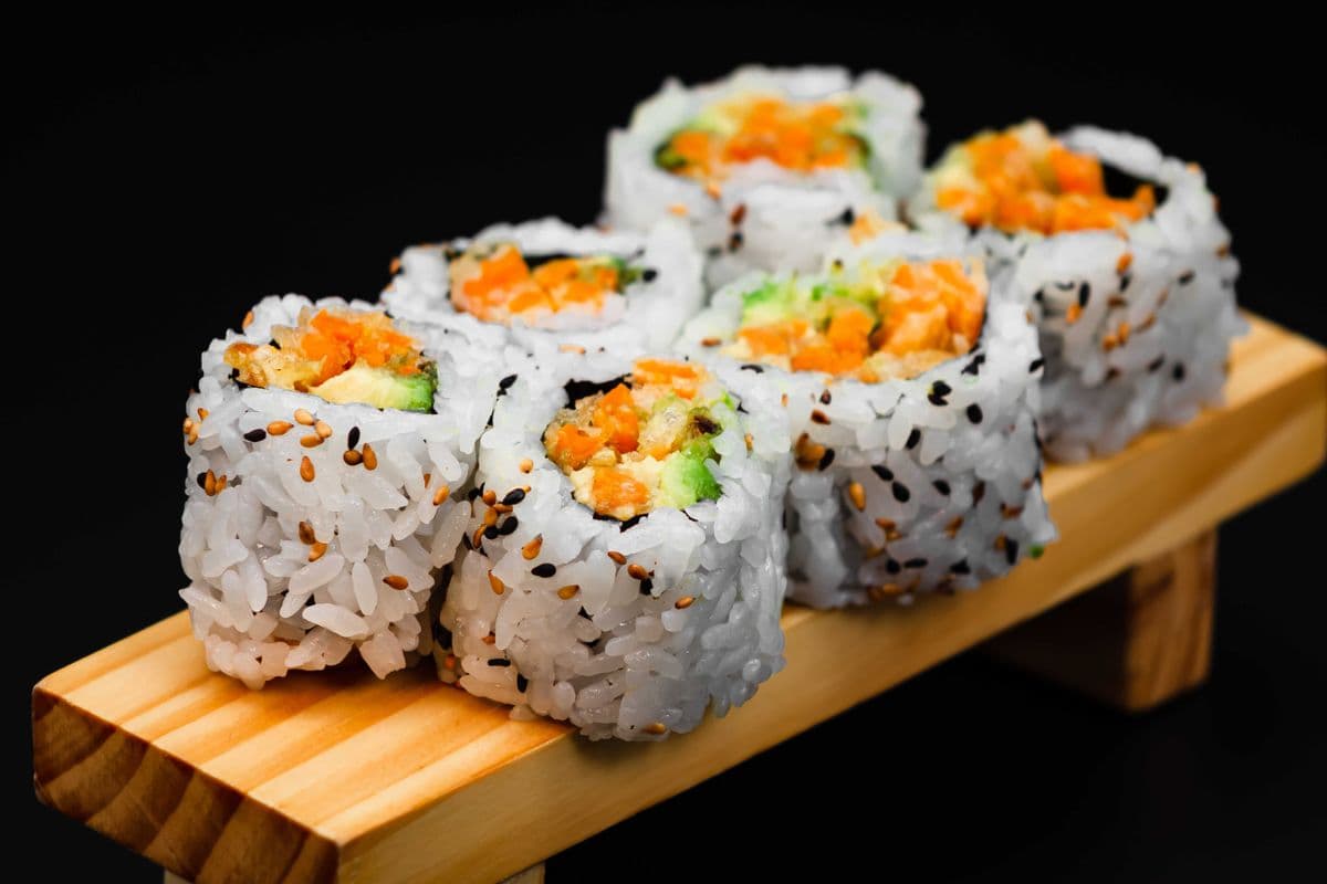 Yam and Avocado Roll