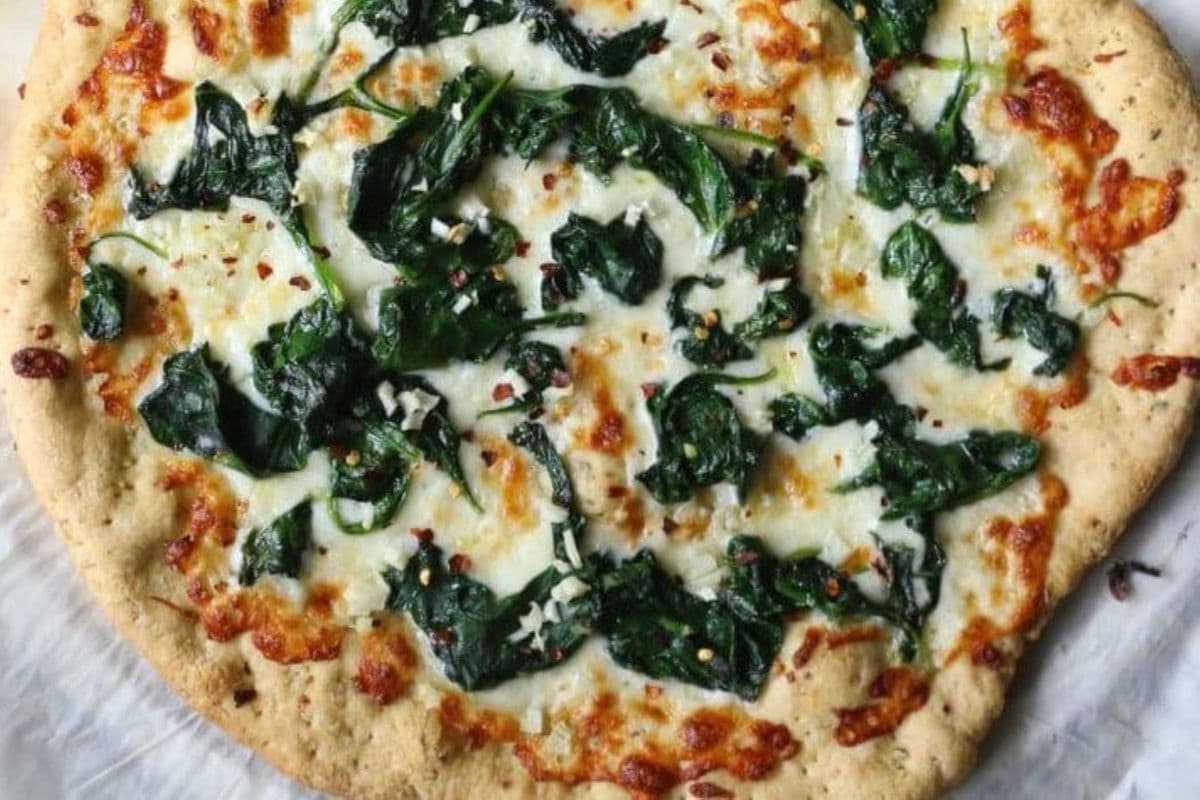 Spinach Pizza