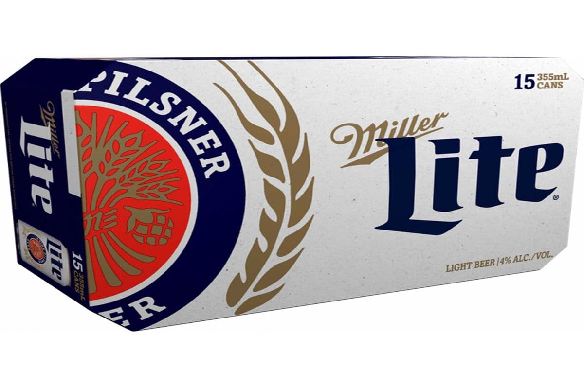 MILLER LITE 15 CANS (15 x 355ML)