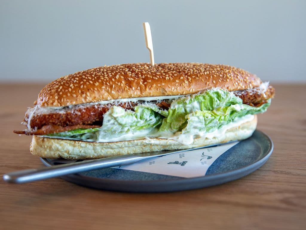 Chicken Caesar Schnitzel