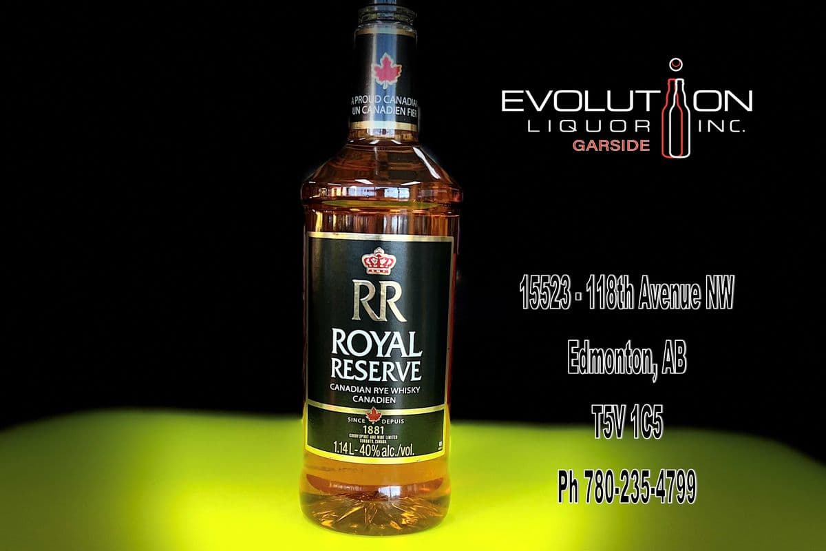 Royal Reserve Canadian Rye Whisky 1140P (1 x 1140ml Plastic Bottle)