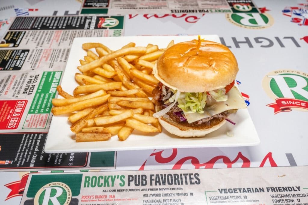 Saint John Flame Burger