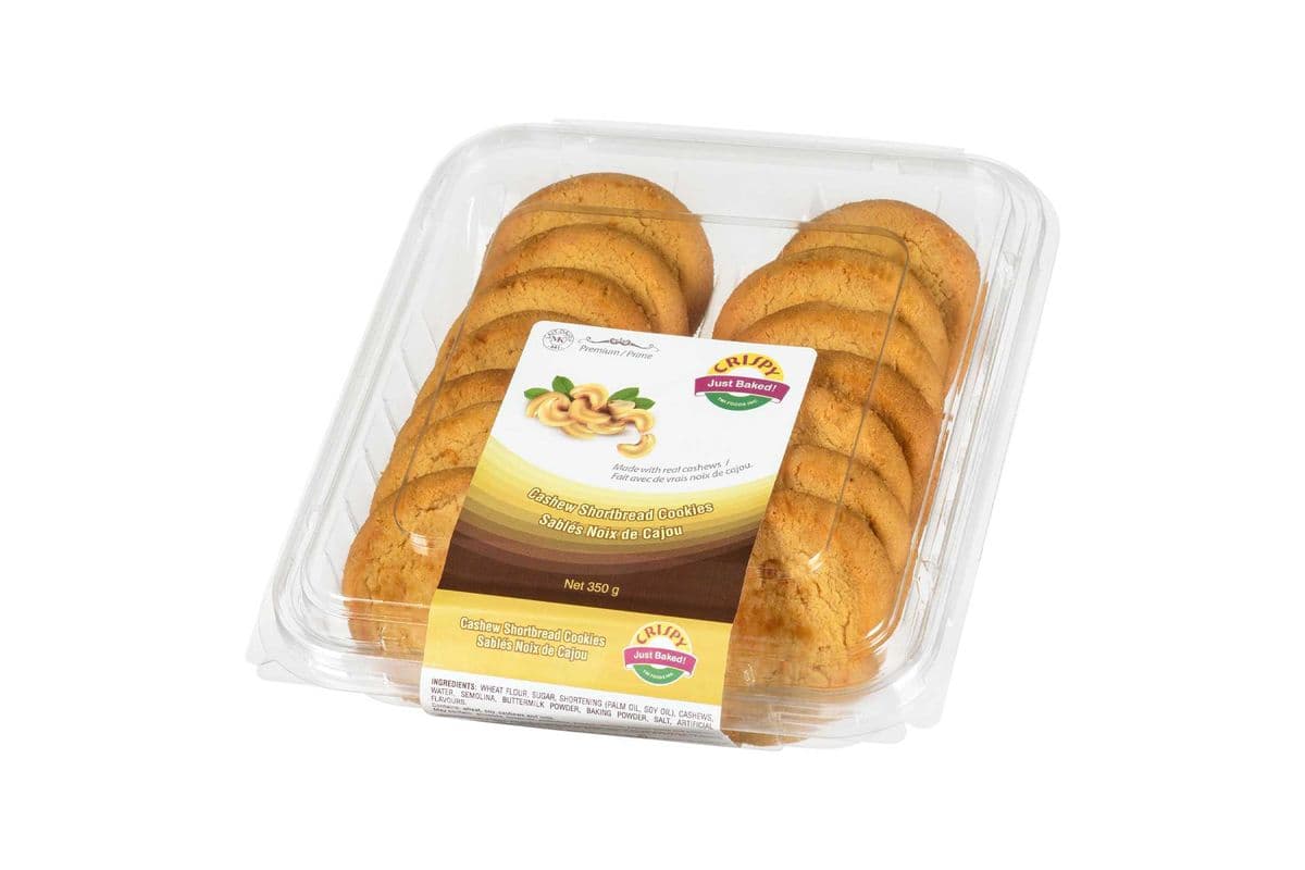 Crispy Cashew Shortbread Cookies (350 g)