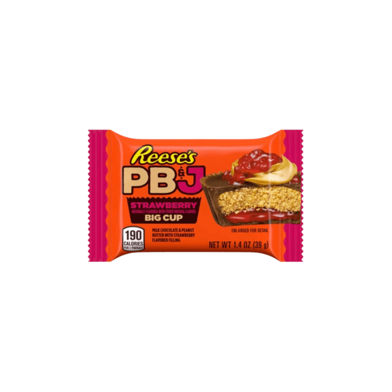 Reese's Big Cup PB & J Strawberry – USA (39g)