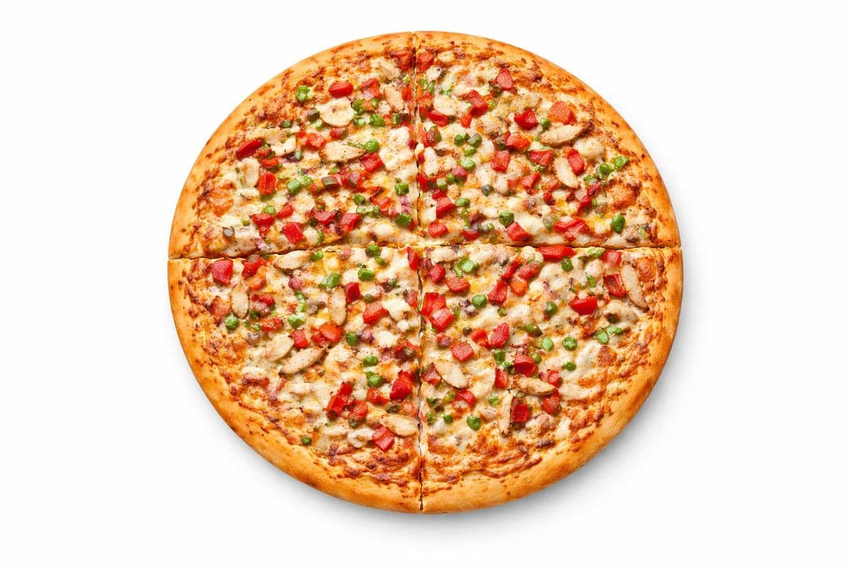 28. Butter Chicken Pizza