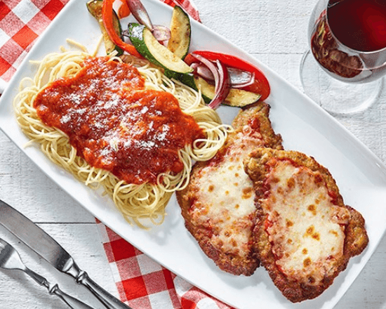 Poulet parmigiana / Chicken Parmigiana