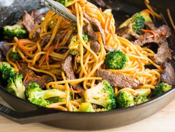 High End Egg Noodles Chow Mein