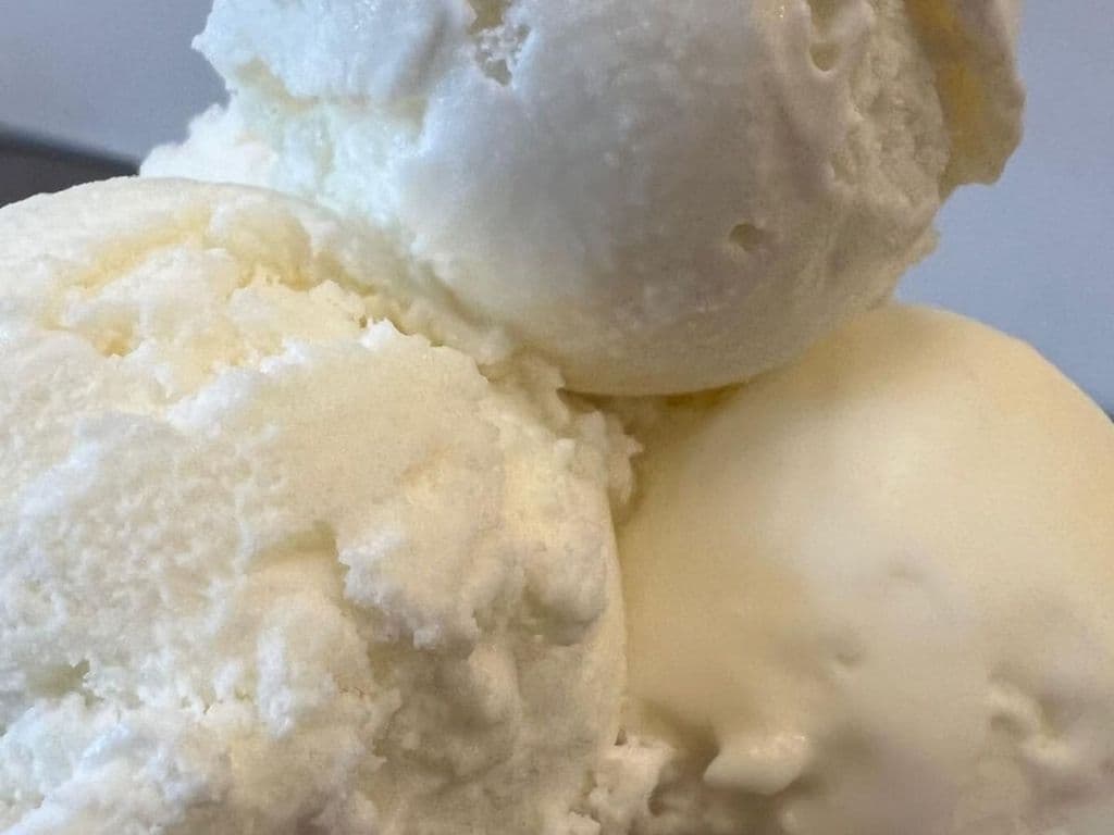 Vanilla ice cream