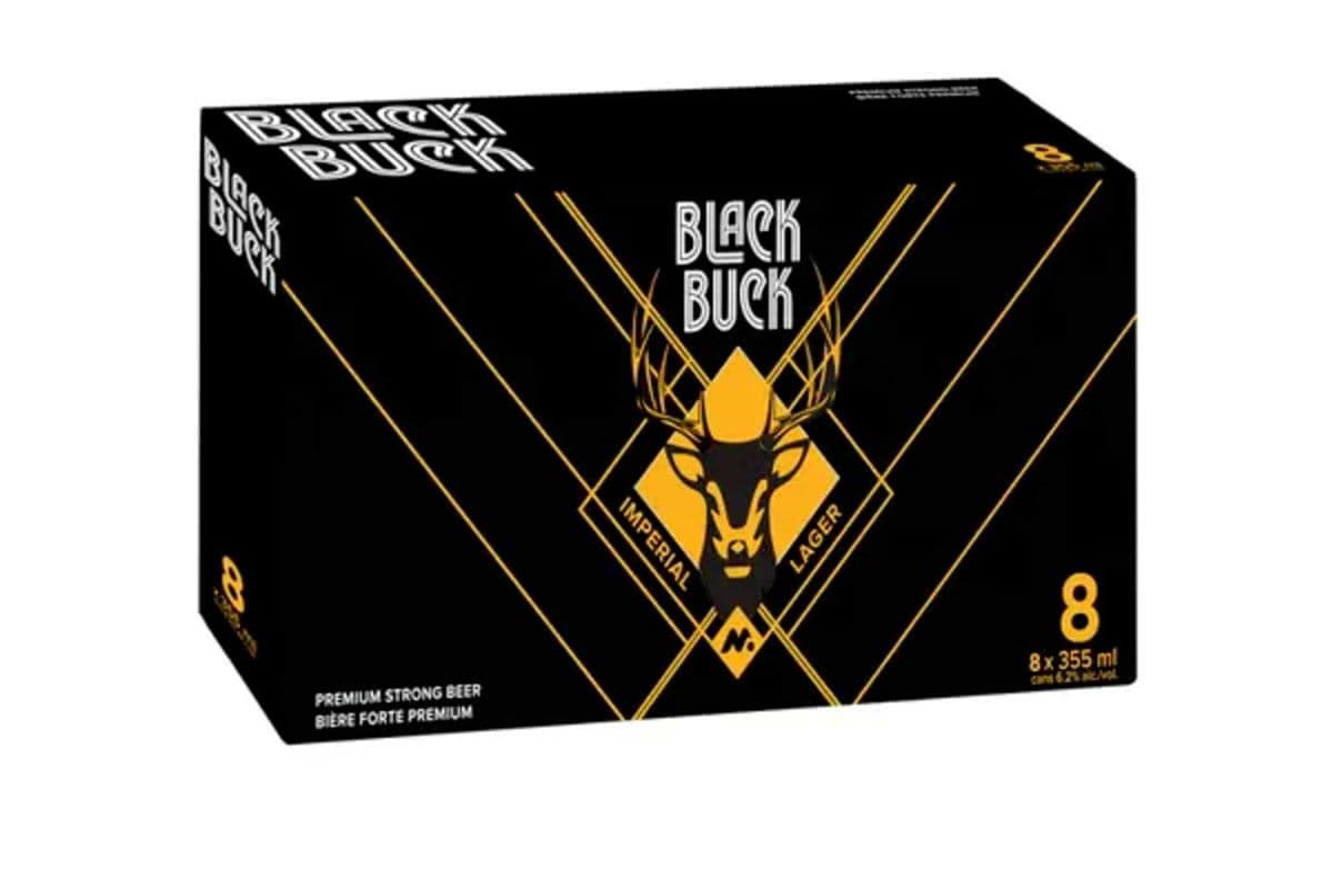 BLACK BUCK STRONG BEER (15 x 355 ML)