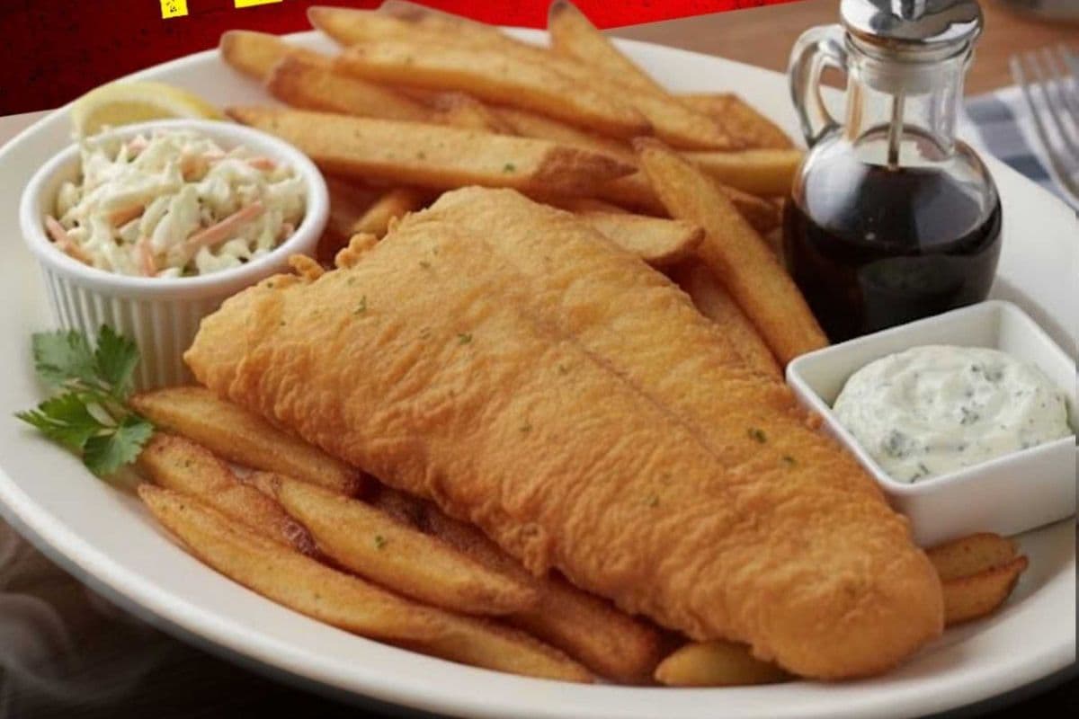 1pc Haddock & Chips