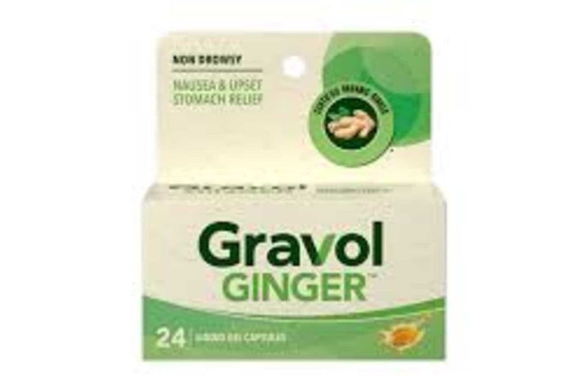 Gravol Ginger (24 liquid gel Capsules)