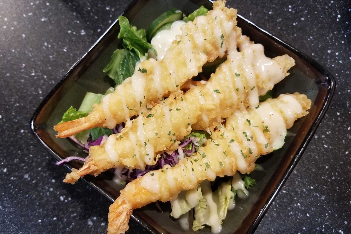Shrimp Tempura Salad