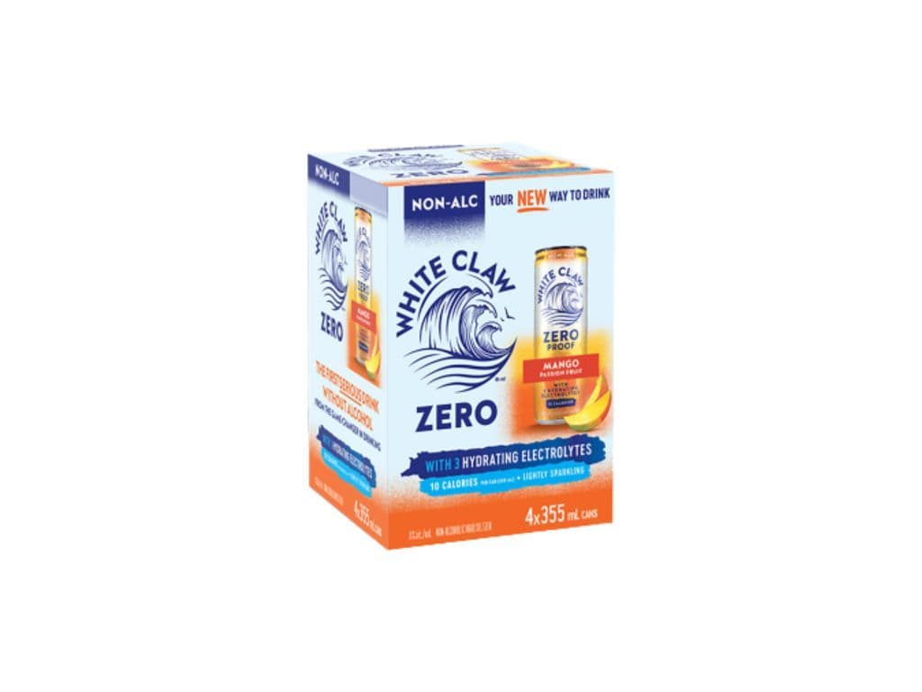 White Claw Zero - Mango Passionfruit (4x355ml)