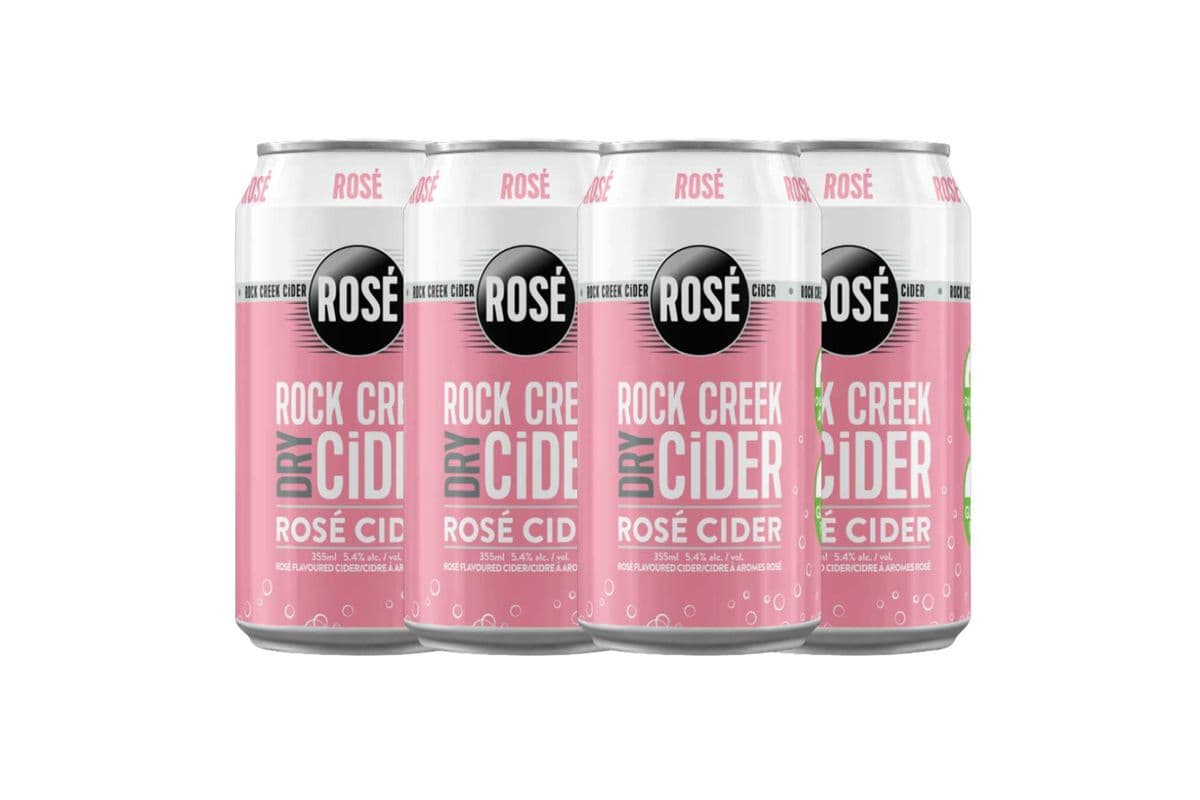 725171 - Rock Creek Rose Hard Cider (6 x 355 ml)