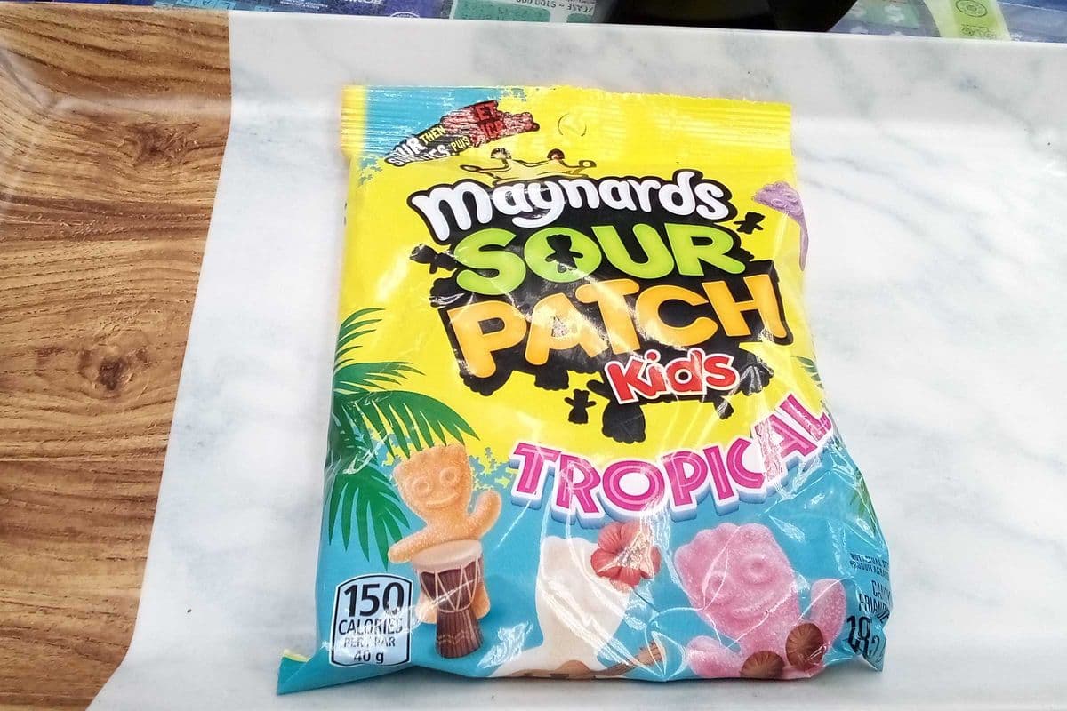 Maynards Sour Patch Kids Tropical Bag (185 g)