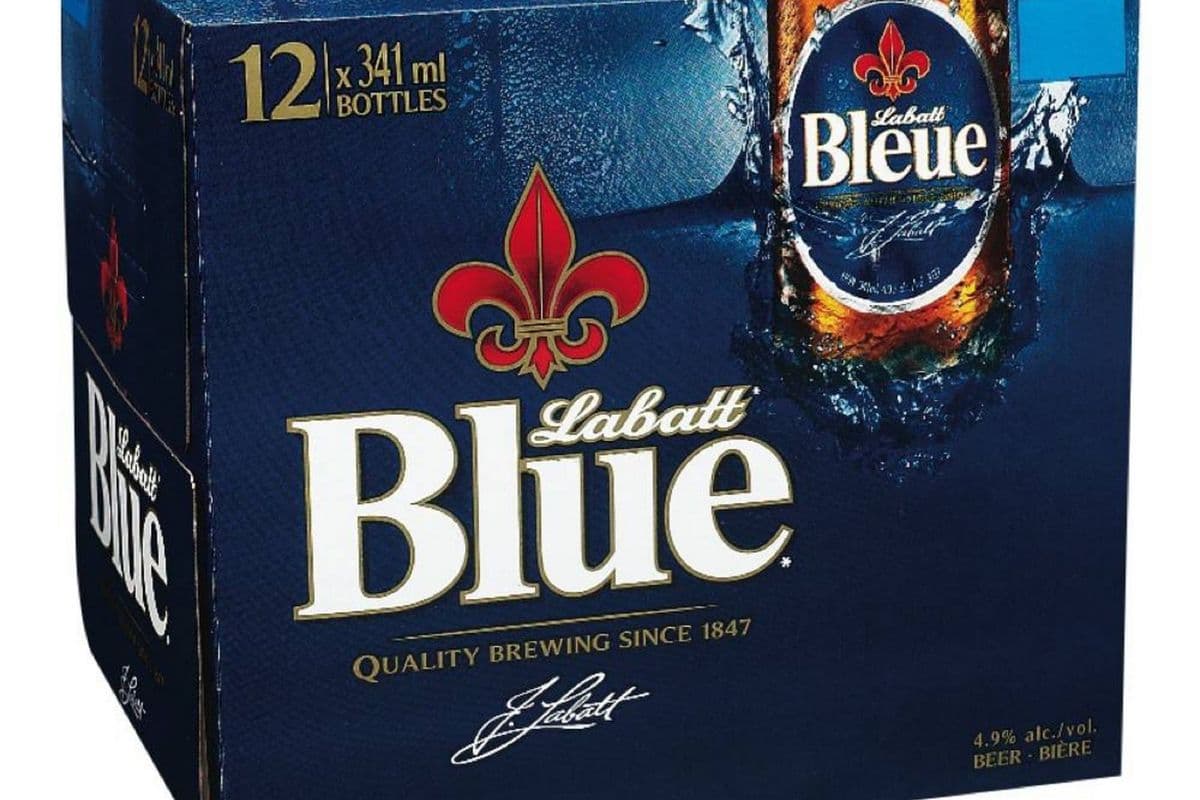 Labatt Blue Beer 12PK 341ML Bottle (12 x 341 ml)
