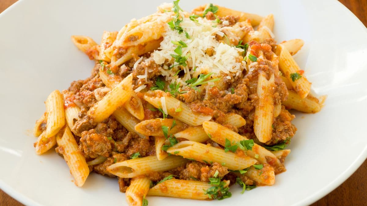Penne Bolognese