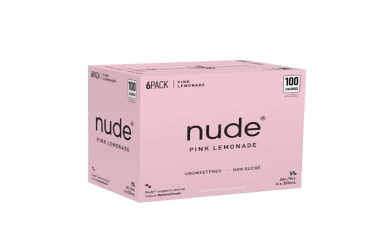 117993. NUDE PINK LEMONADE (6 x 355ML (CANS))