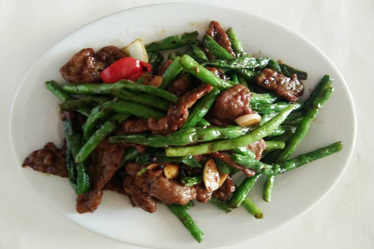 Beef and Beans with Bean Sauce 豉椒牛柳
