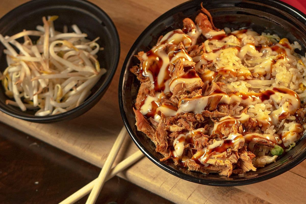 Fried Rice with Braised Chicken