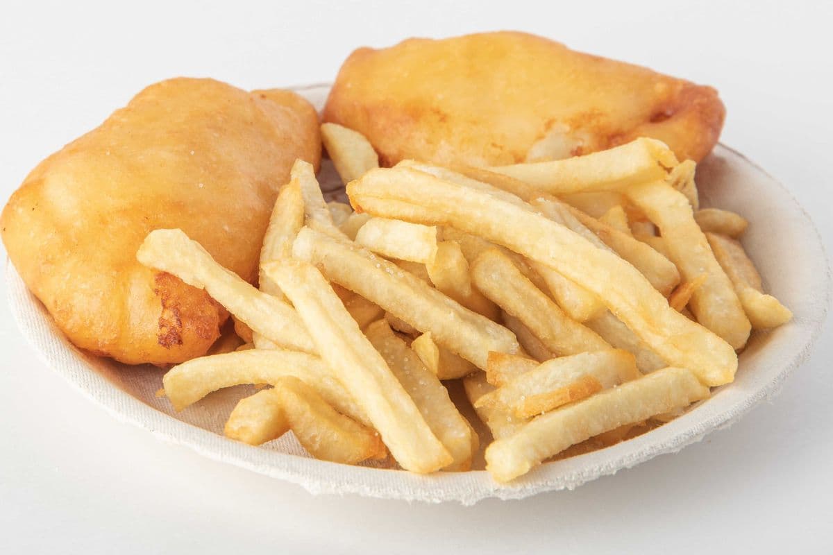 Regular Fish and Chips - Add a 21 oz Fountain Pepsi for $1.70