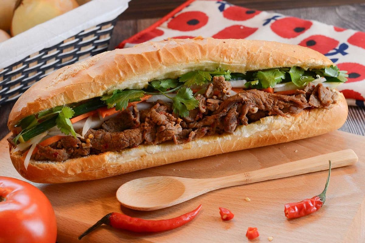 Blazin' Satay Beef Banh Mi Sub