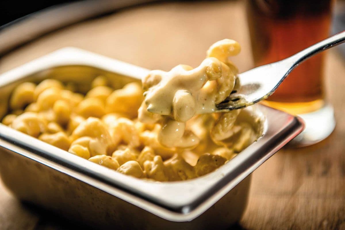 Mac n cheese chorizo