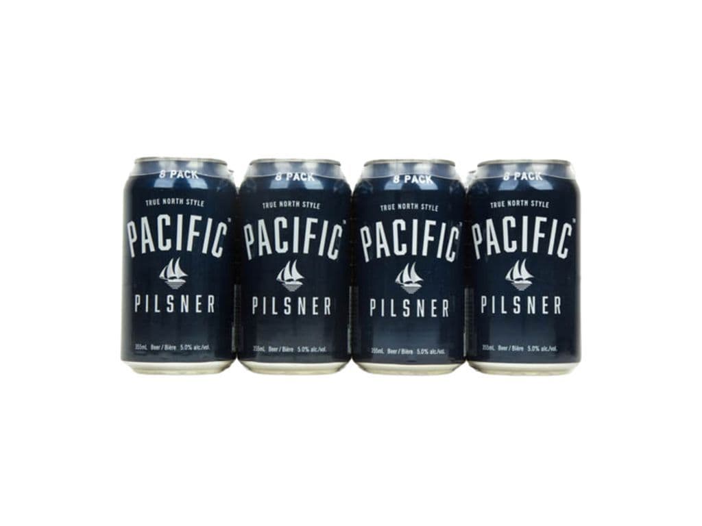 Pacific Western - Pacific Pilsner 8 Can (8x355ml)