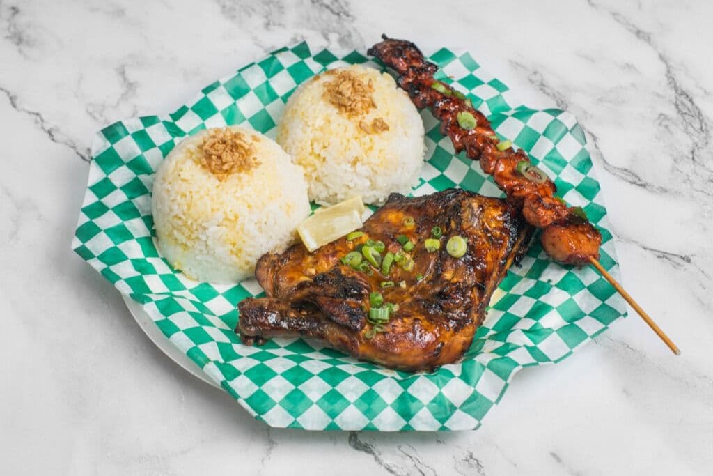 Solo Meal Chicken Inasal with One Piece BBQ