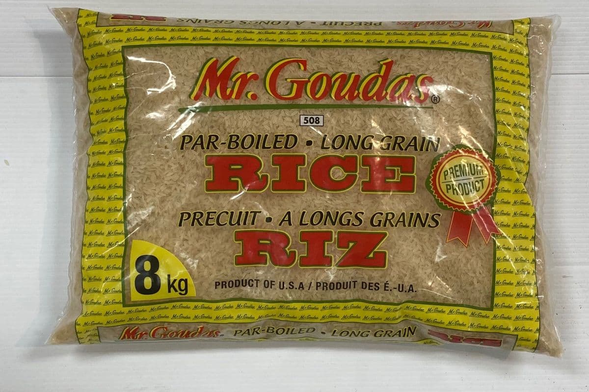 Mr Goudas Parboiled - OUT OF STOCK (8kg) (170 Cal)