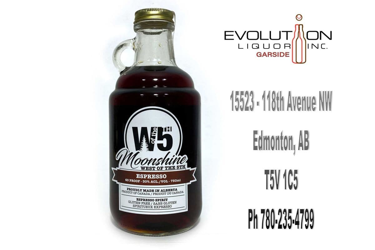 West of the 5th Moonshine Espresso 0750G (1 x 750ml Glass Jug)