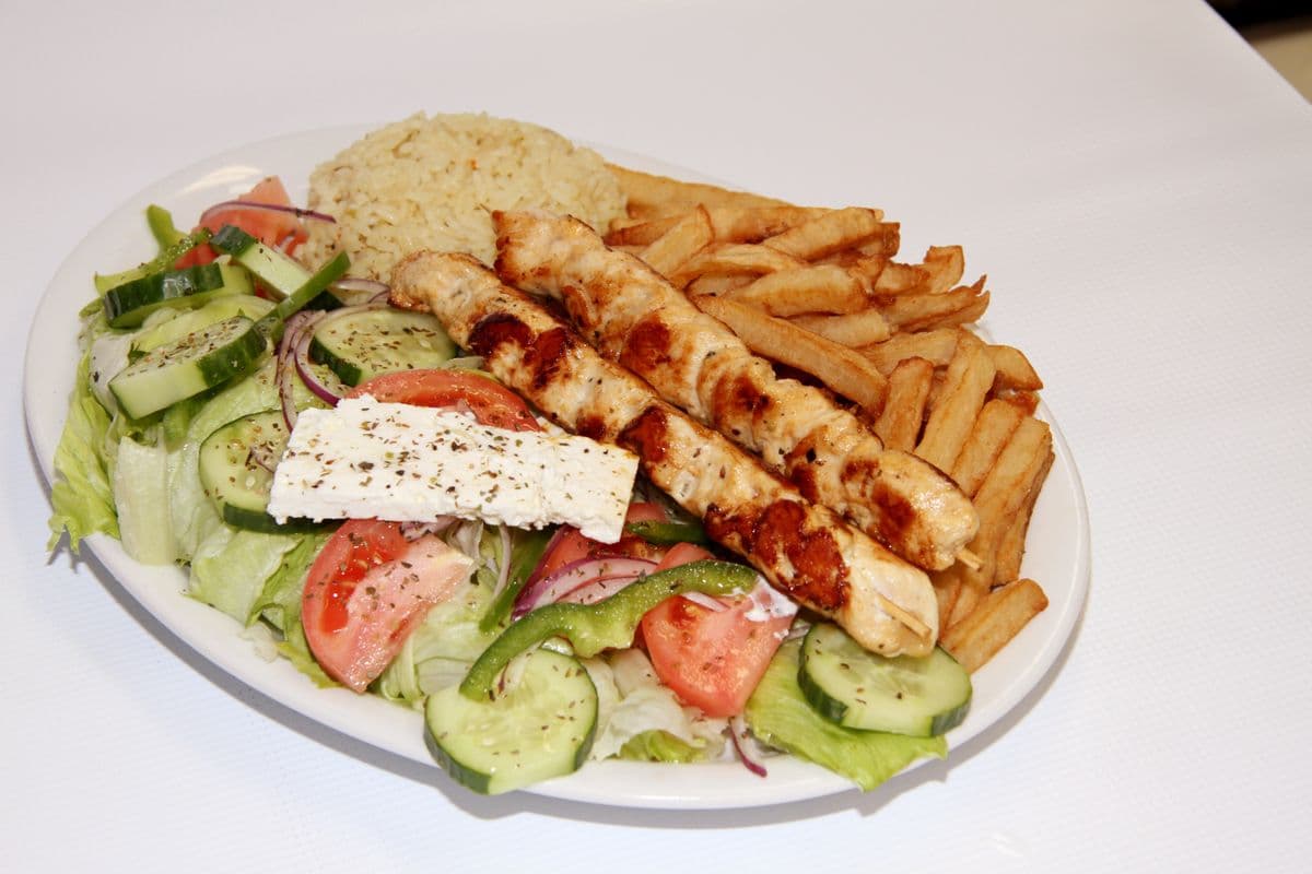 Souvlaki au poulet