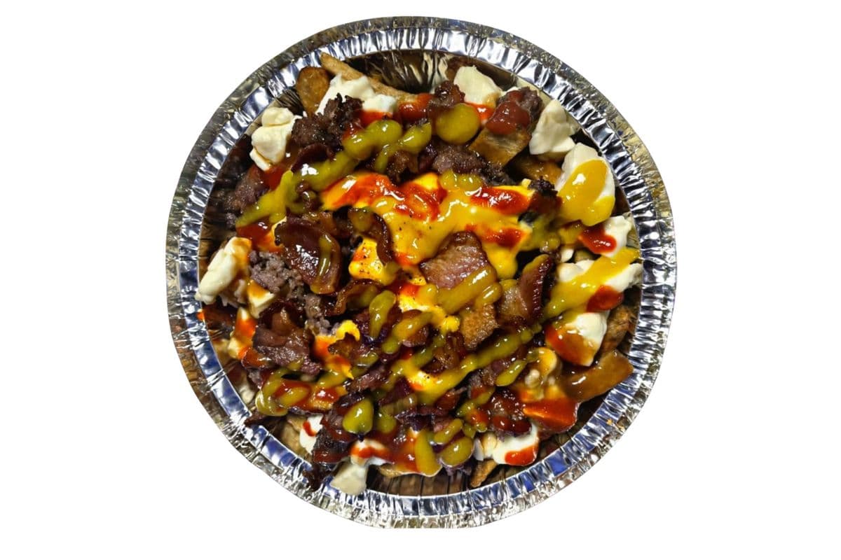 Poutine Double smash bacon