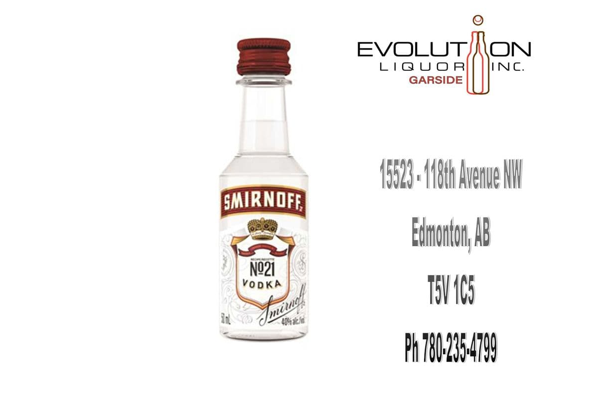 Smirnoff Vodka 0050P (1 x 50ml Plastic Bottle)