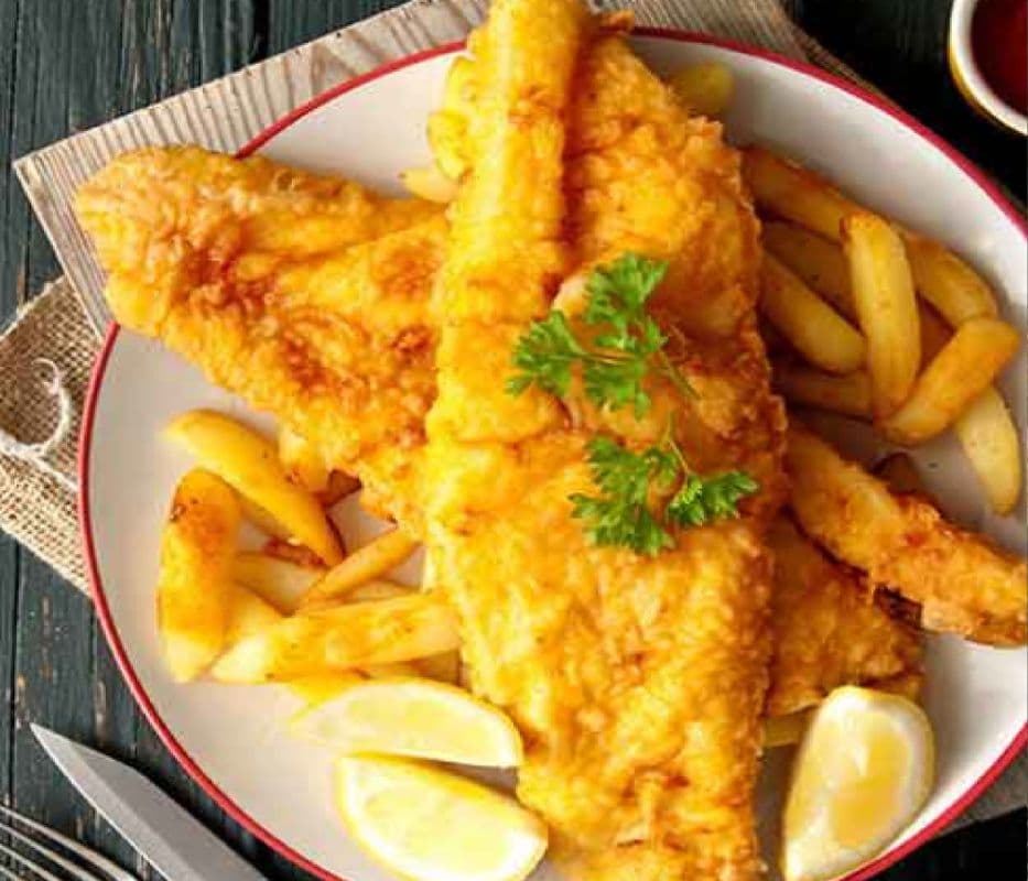 Fish and Chips (2 pcs)