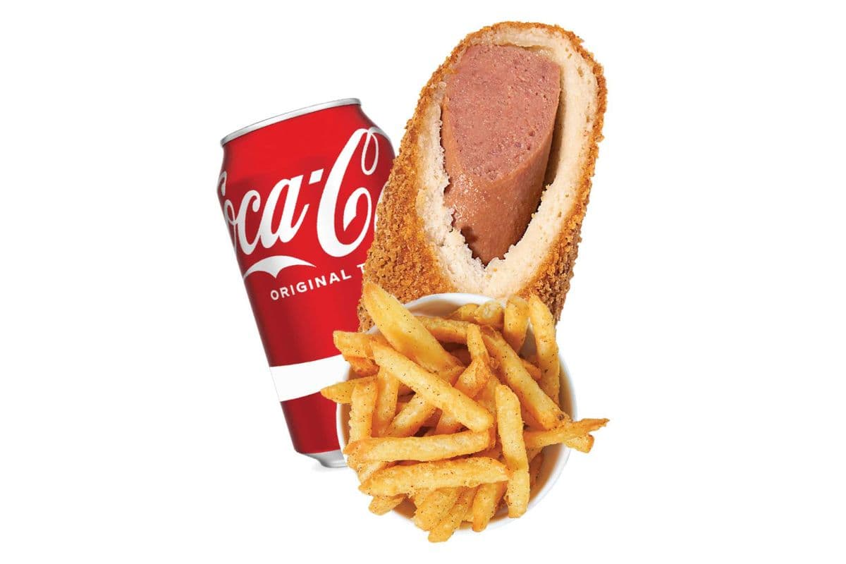 Chicken Ricedog Meal Combo