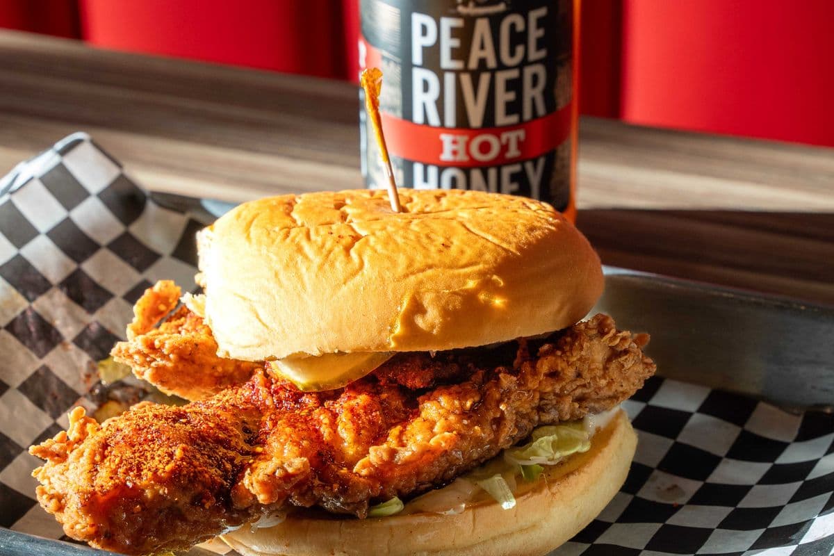 Hot Honey Chicken Sandwich