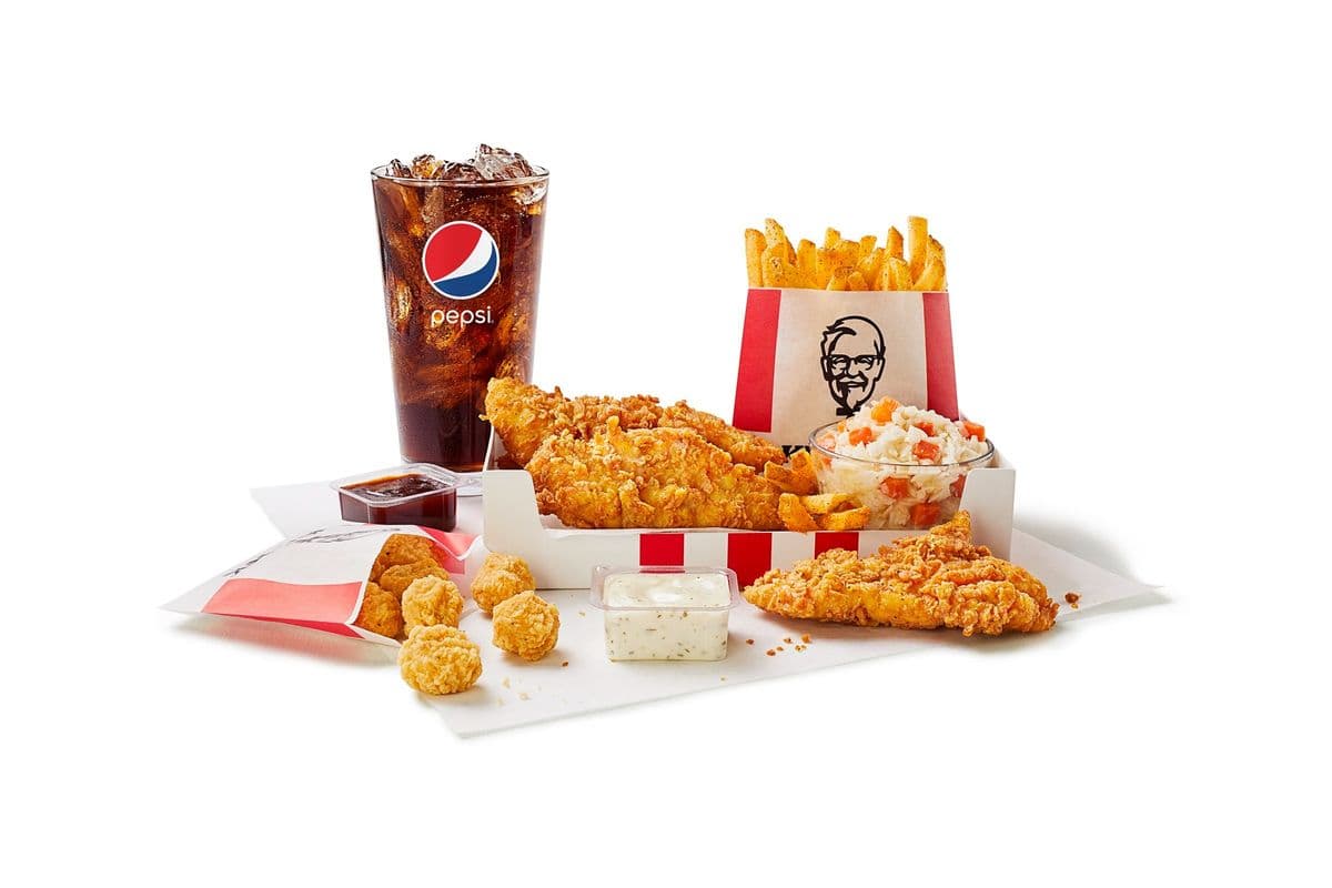 Boîte 3 bâtonnets tendres recette originale / 3-Piece Tenders Box Meal