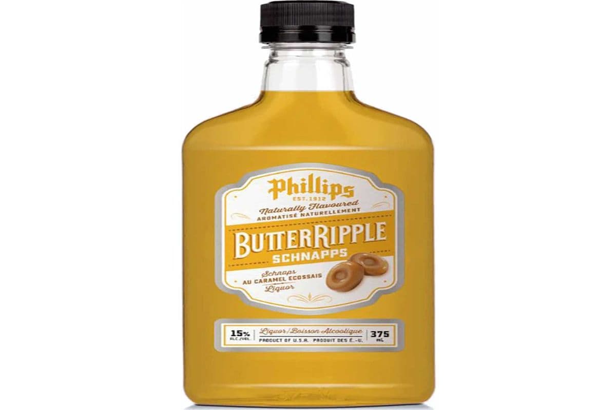 Phillips Butter ripple schnapps 375 ML (1 x 375ML)