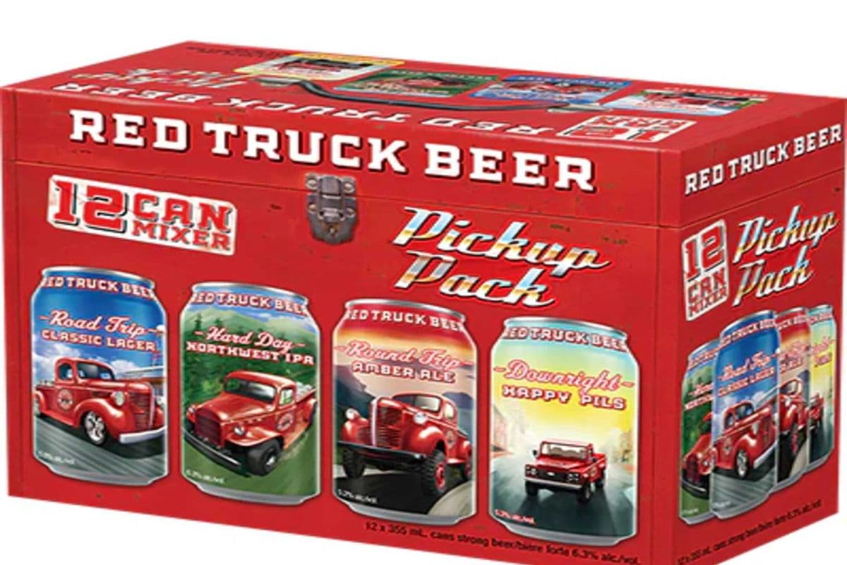 RED TRUCK PICK UP PK 12CAN MIXER (1 x 12*355ML)