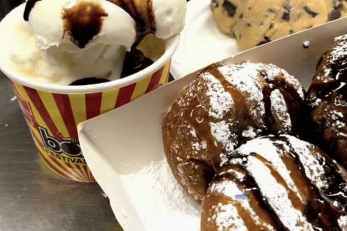 Doughlicous Fried Cookie Dough