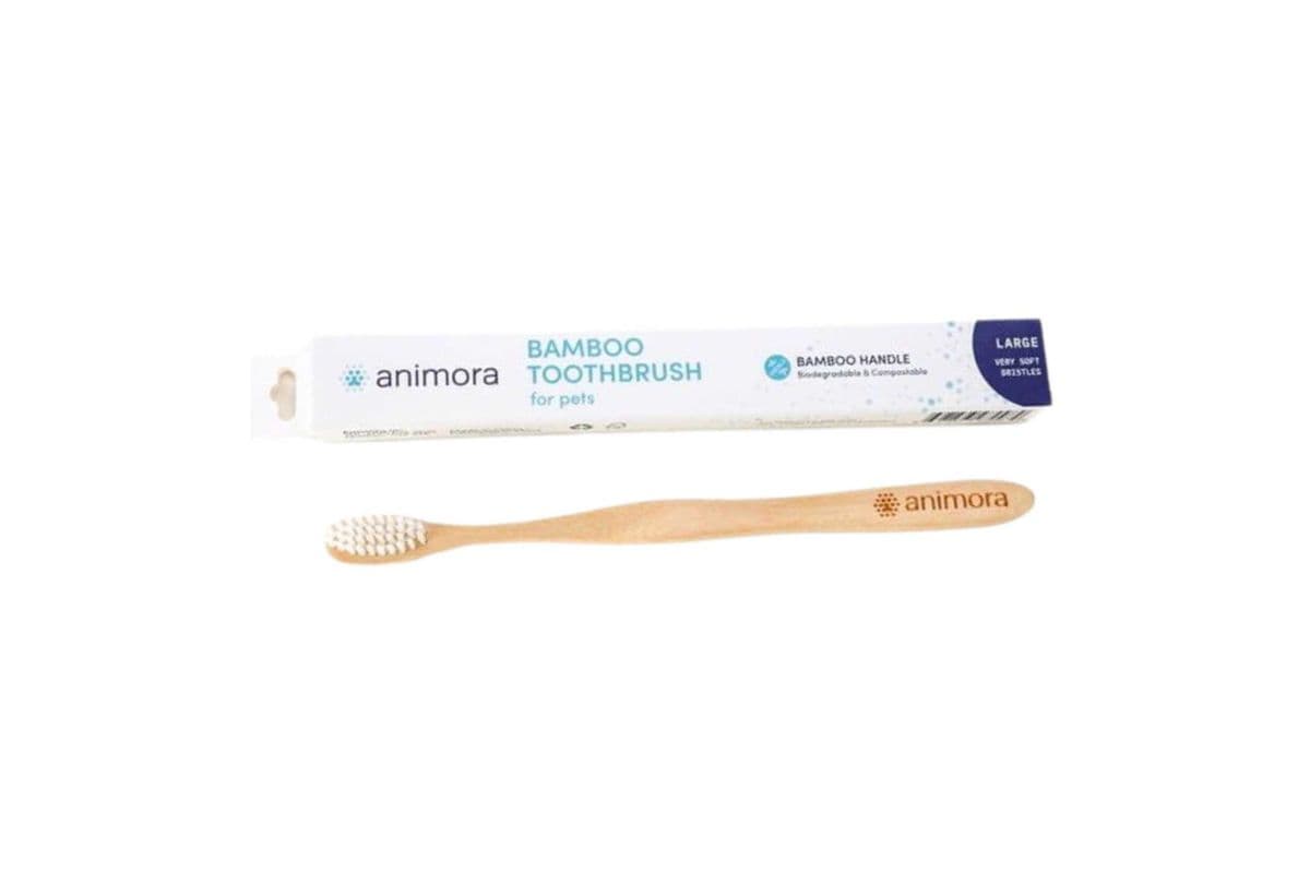 Animora - Bamboo Angled Toothbrush Small