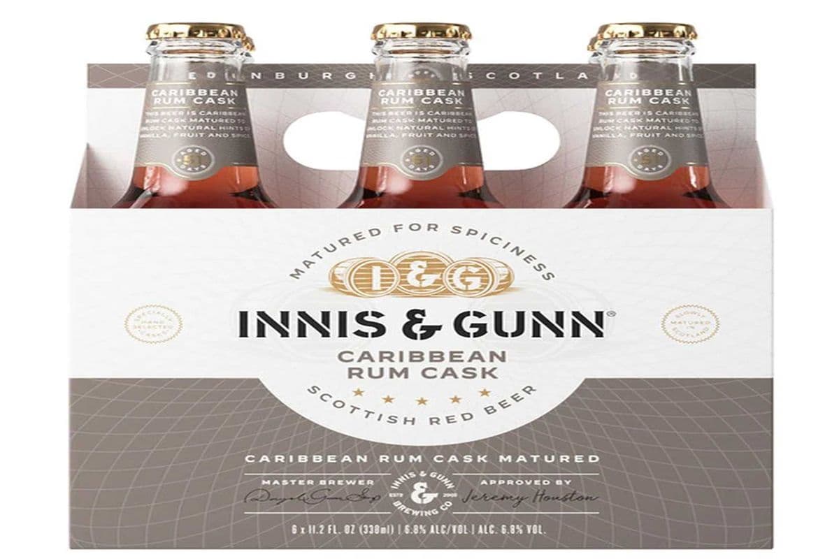 INNIS & GUNN CARIBBEAN RUM CASK 6 BOTTLES (6 x 330ML)