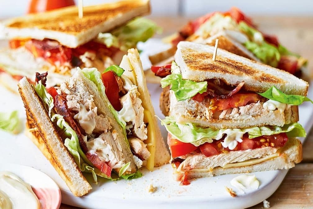 Sandwich club poulet / Chicken Club Sandwich