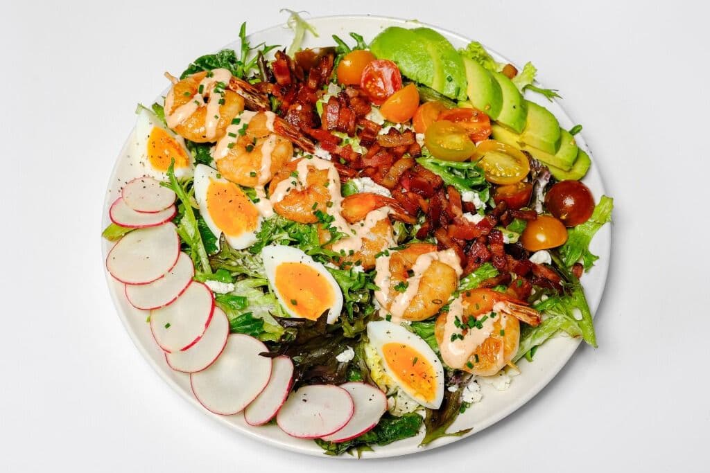 Prawn and Avocado Prawn Salad