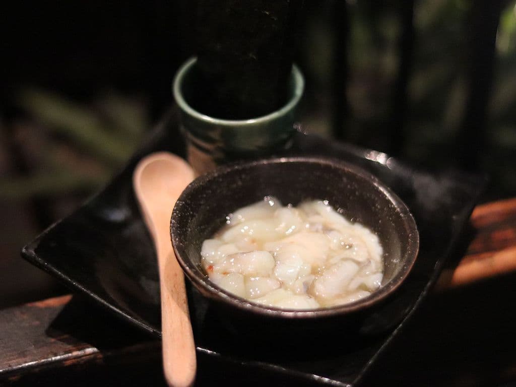 Raw Tako Wasabi
