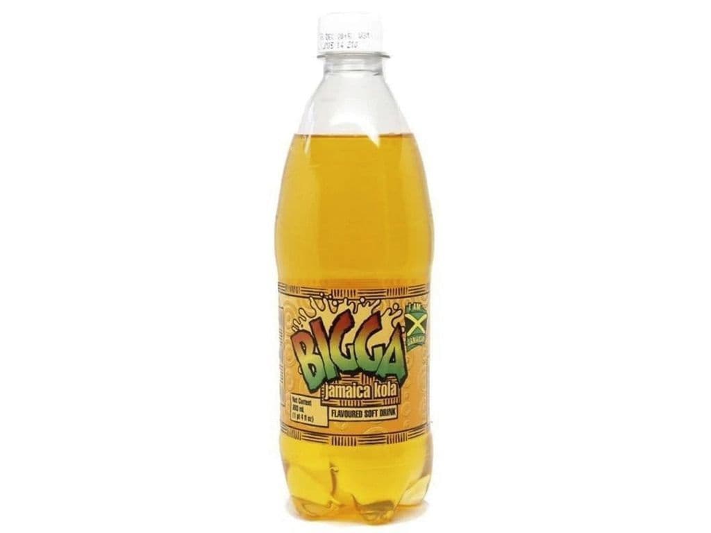 Bigga Jamaican Kola Soda Pop 600ml Bottle